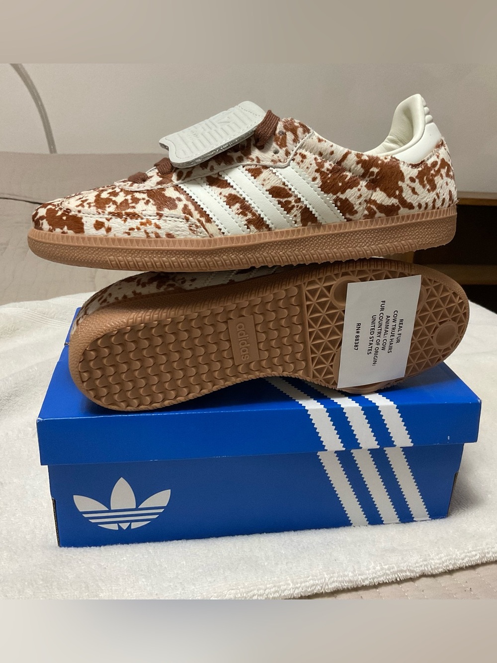 Adidas Originals Samba LT Cow Print